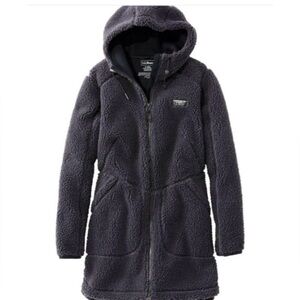 Women's Mountain Pile Fleece Coat Large